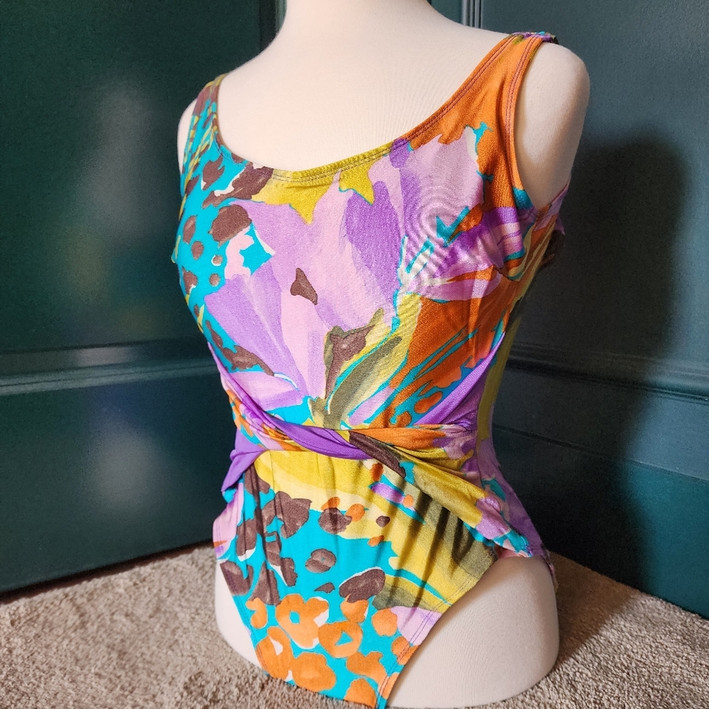Cole of California Vintage One piece Swimsuit - Size 12